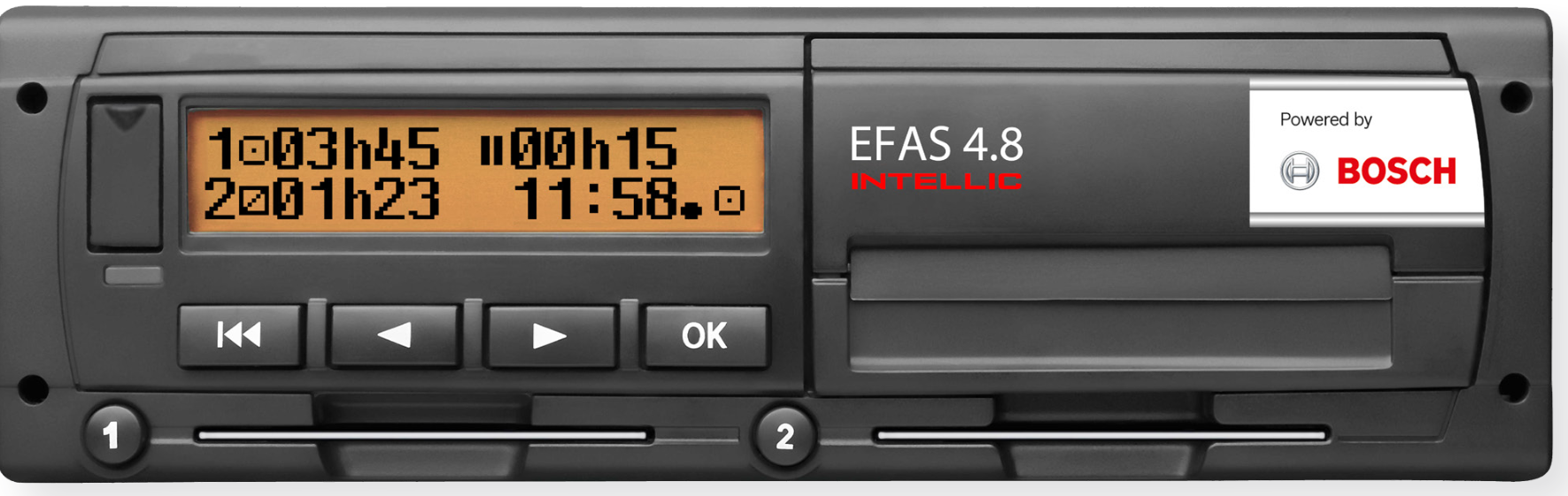 Tachograf Intellic Efas Świetna alternatywa dla Siemens (VDO, Continental Automotive) i Stoneridge (Teraz tylko 1690 zł)